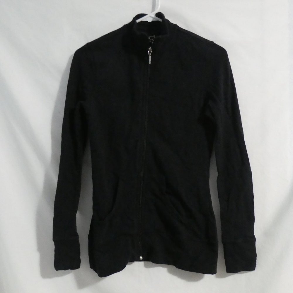 DYNAMITE | small | Black Zip-Up Exercise / Lightweight Jacket | NWOT